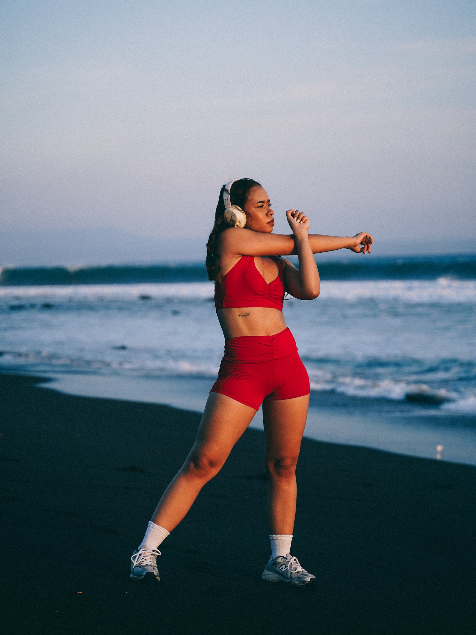 SURYA Shorts in Red