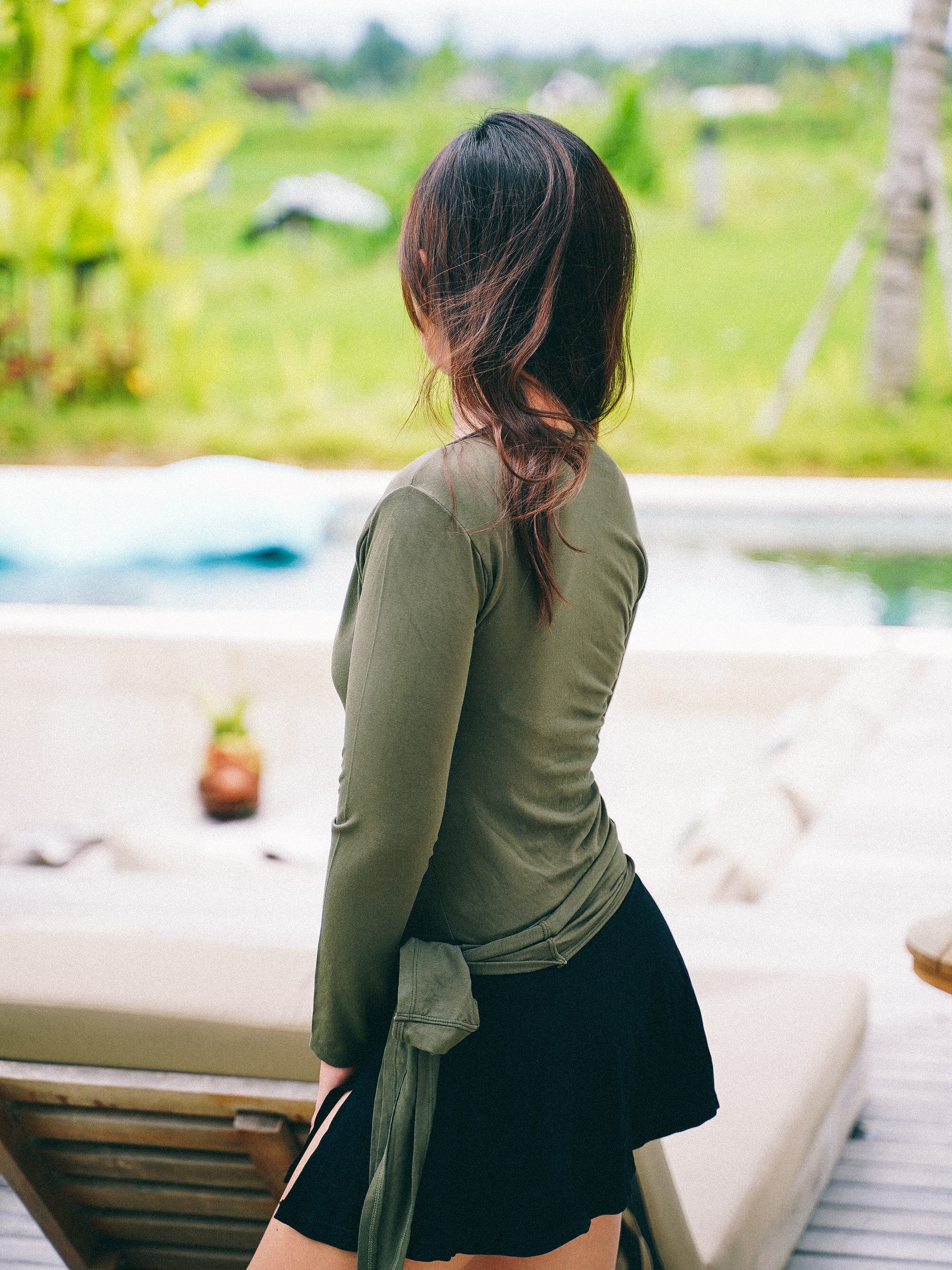 The Althéa Wrap Top