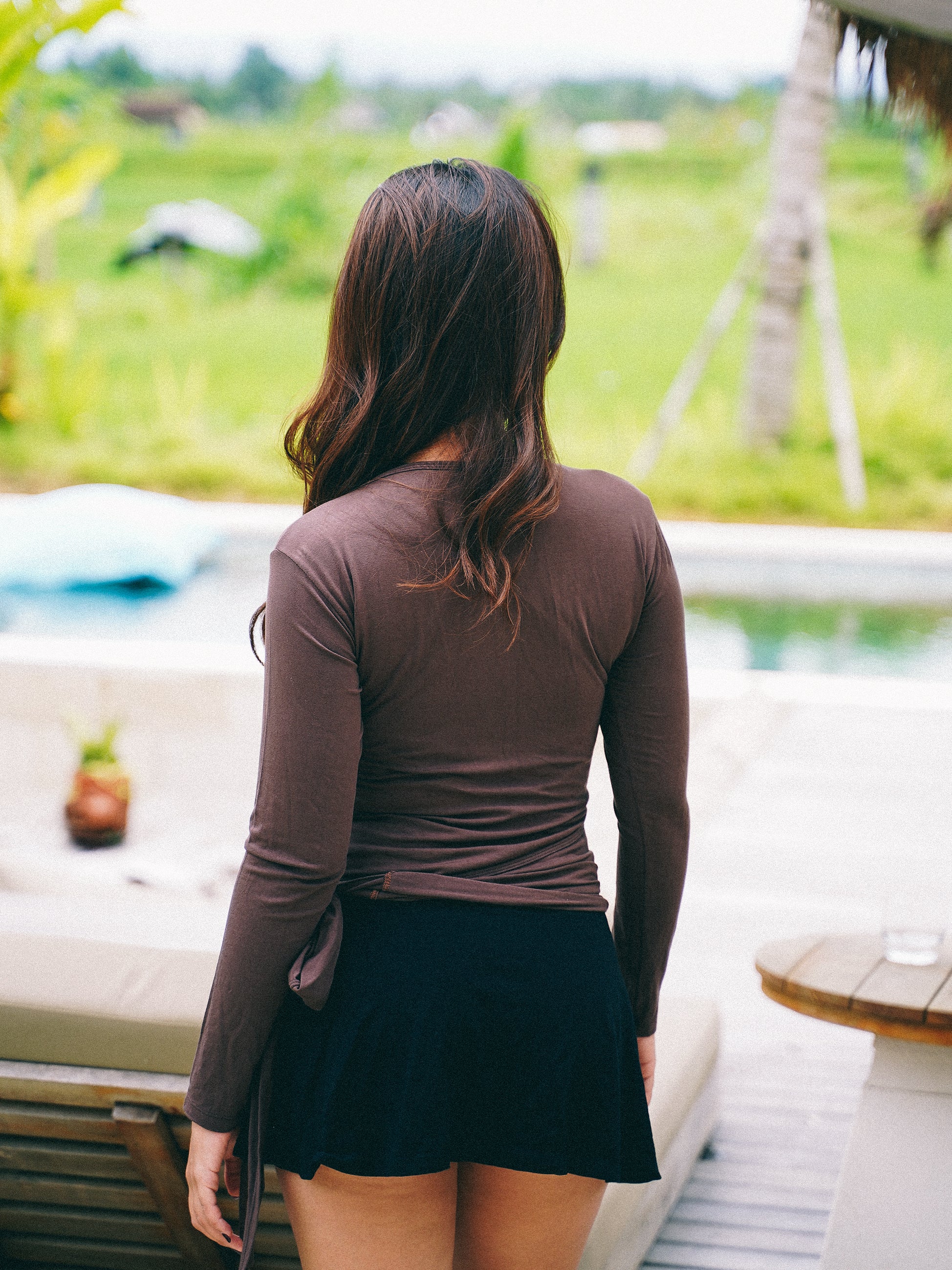The Althéa Wrap Top