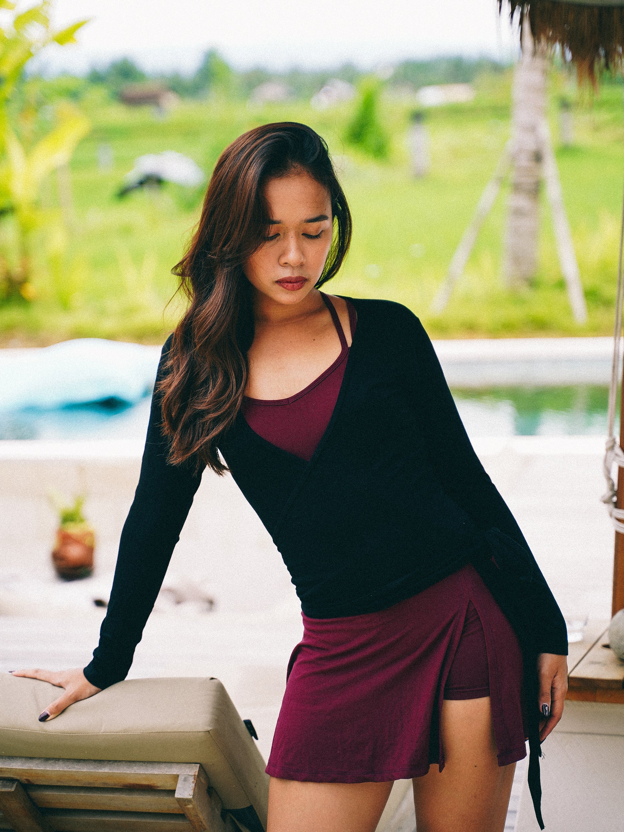 The Althéa Wrap Top