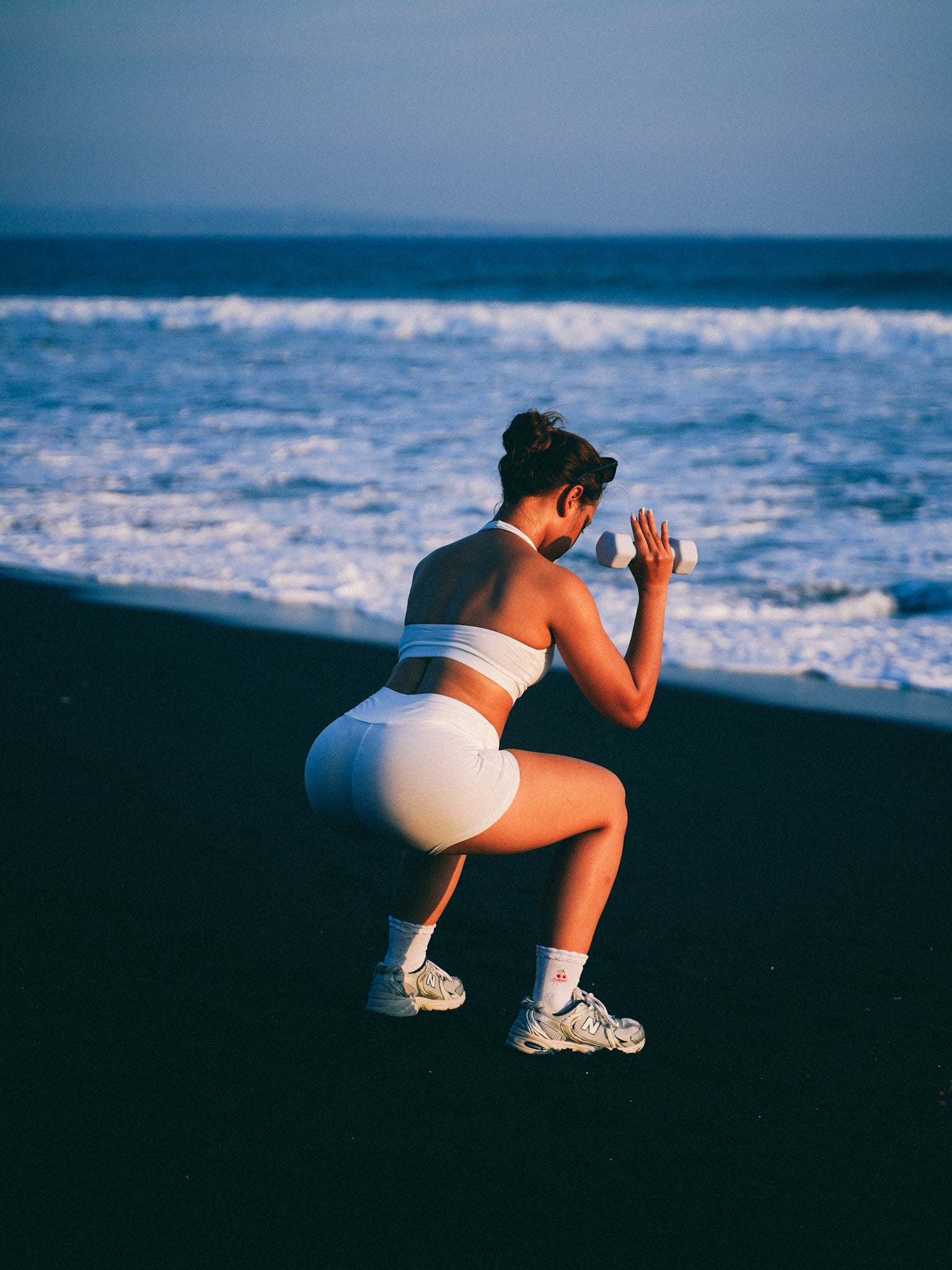 SURYA Shorts in White