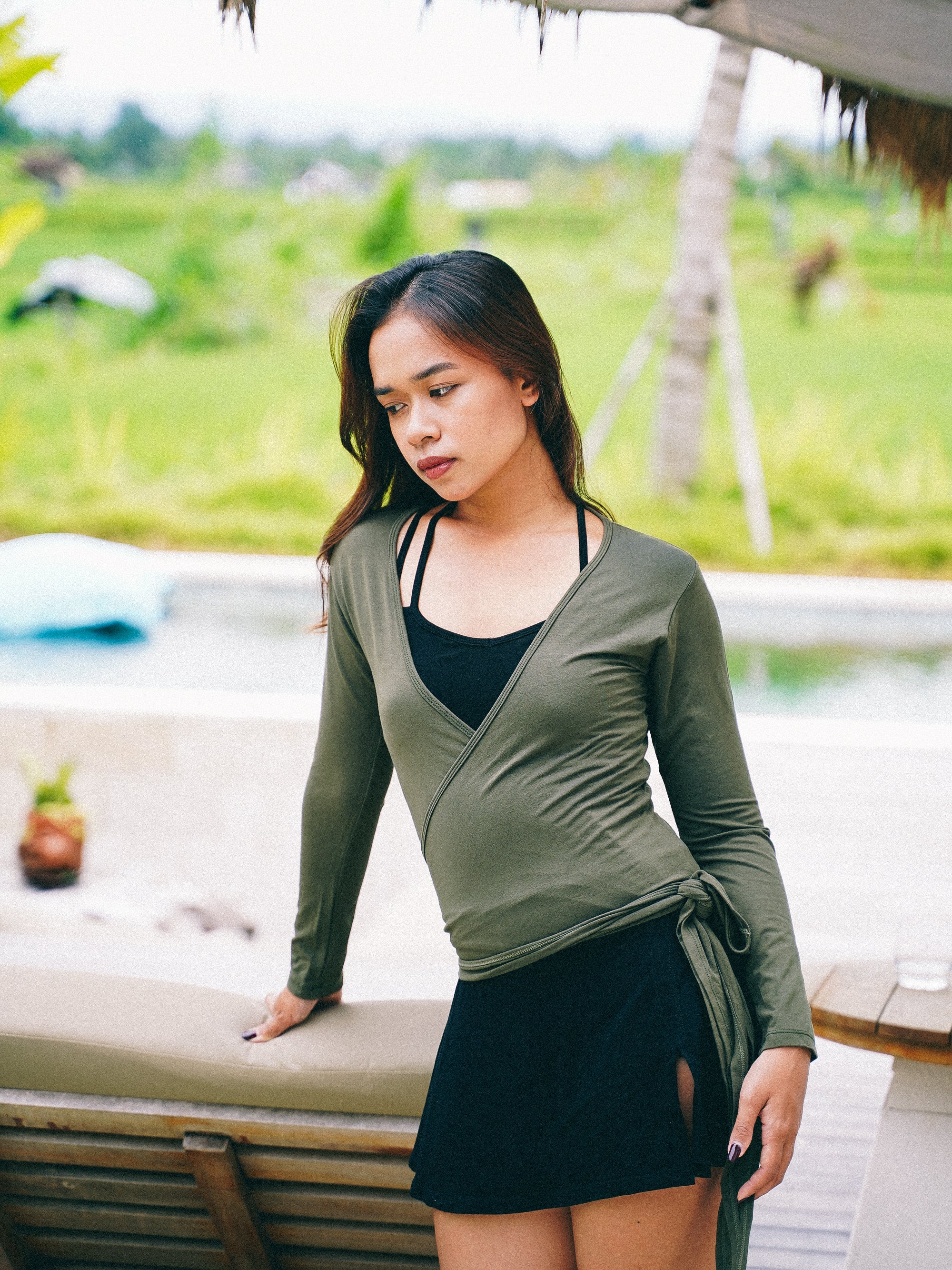The Althéa Wrap Top