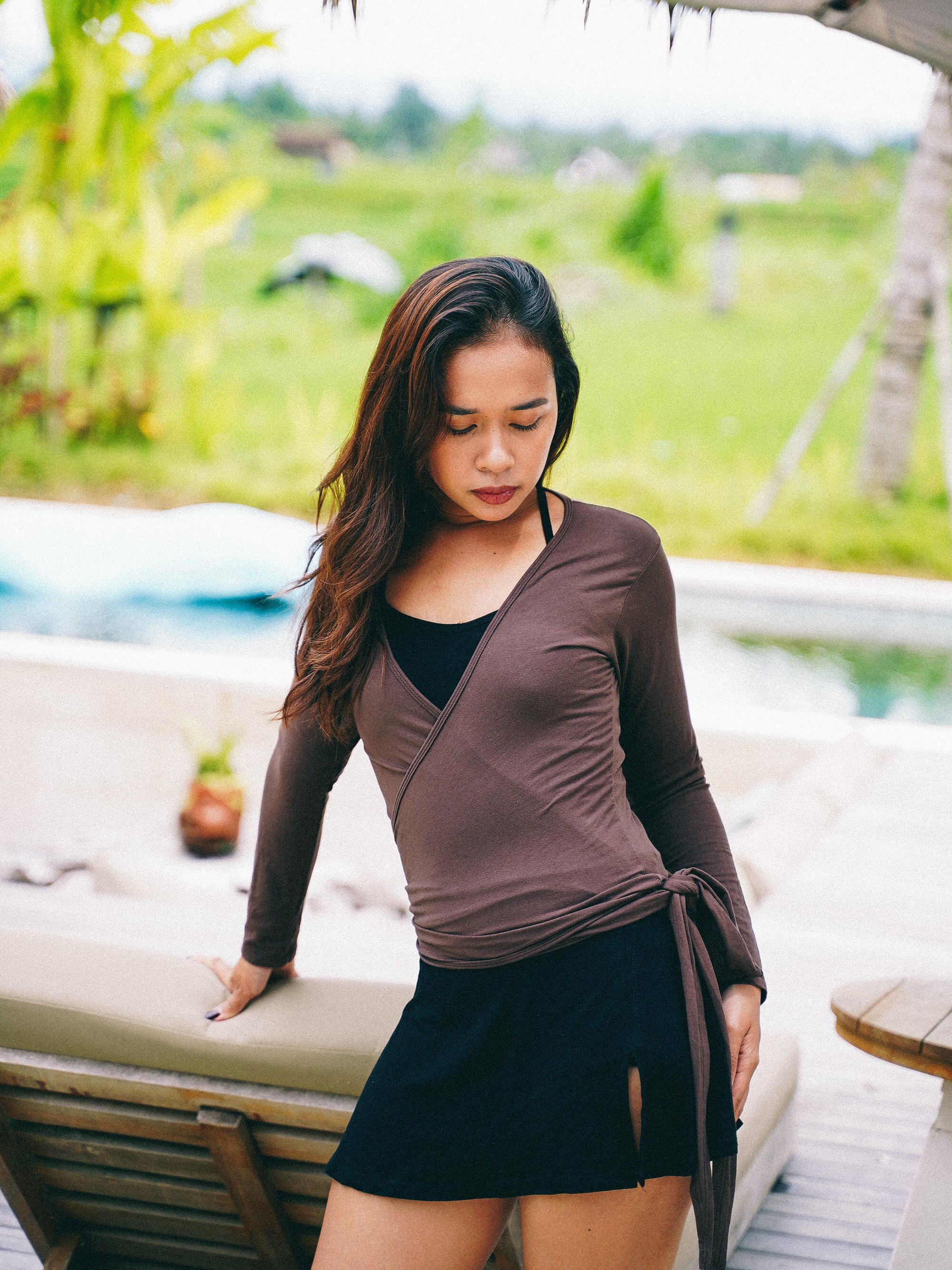 The Althéa Wrap Top