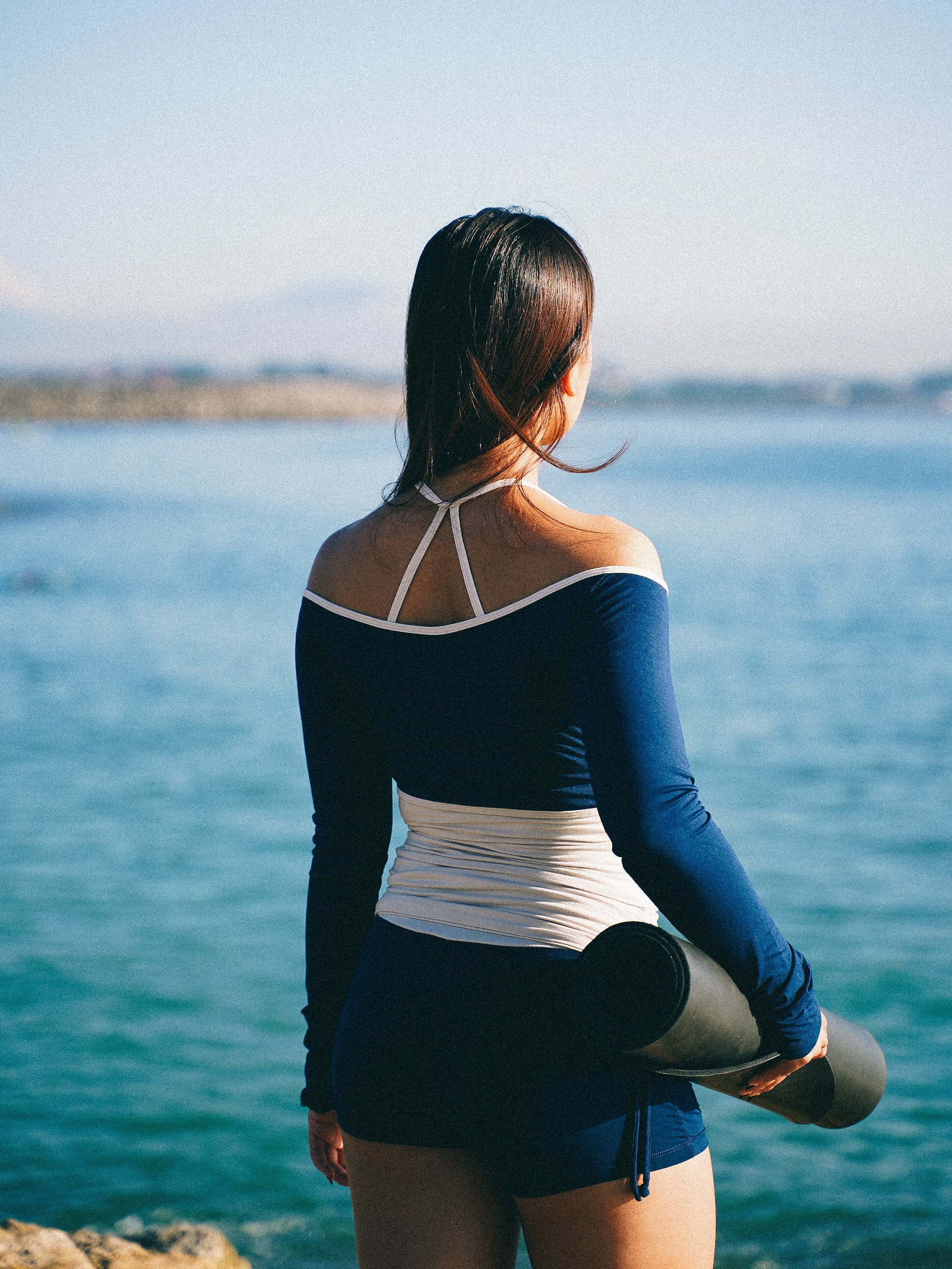 OCEAN Outer in Navy Blue