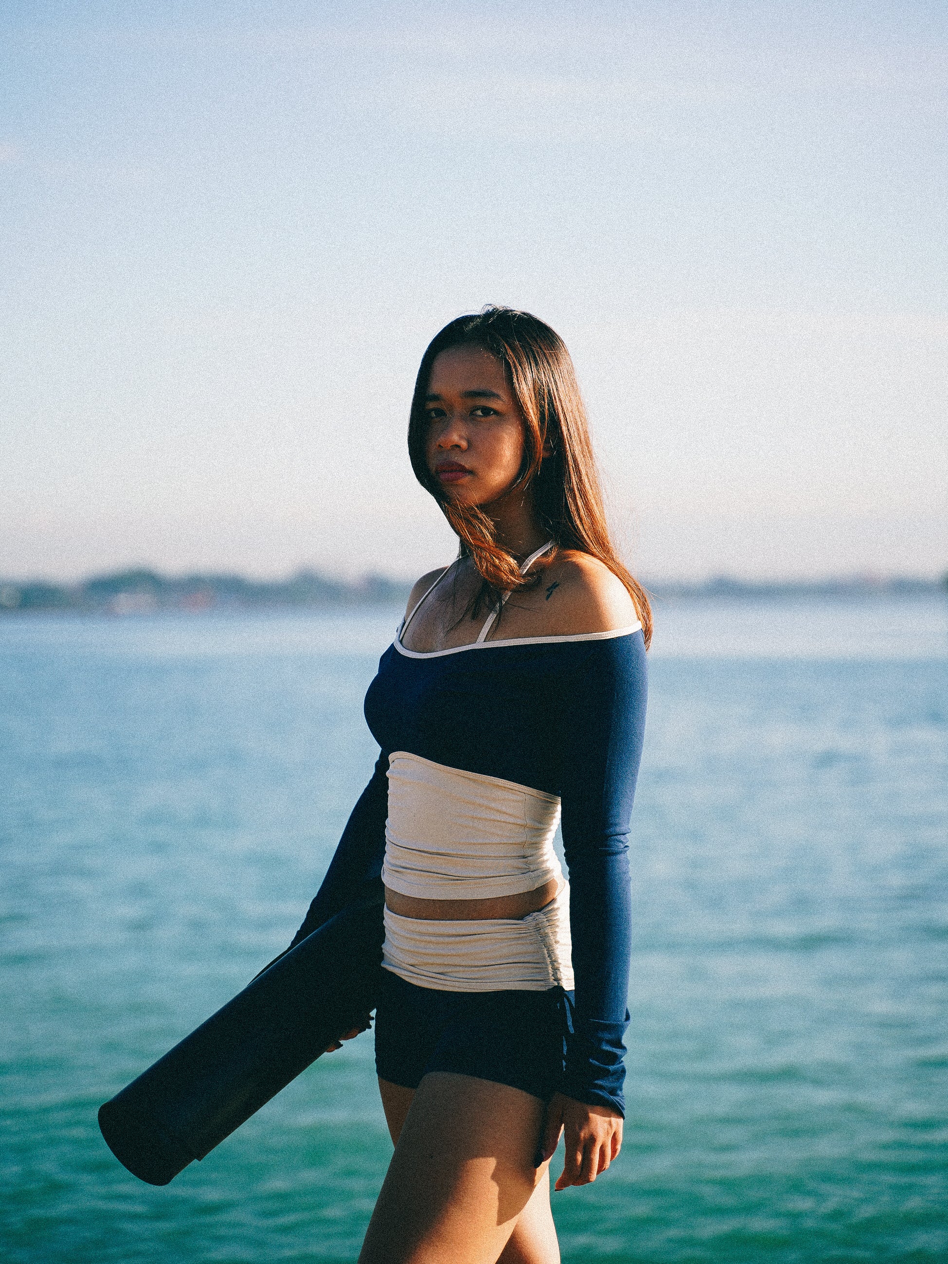 OCEAN Outer in Navy Blue