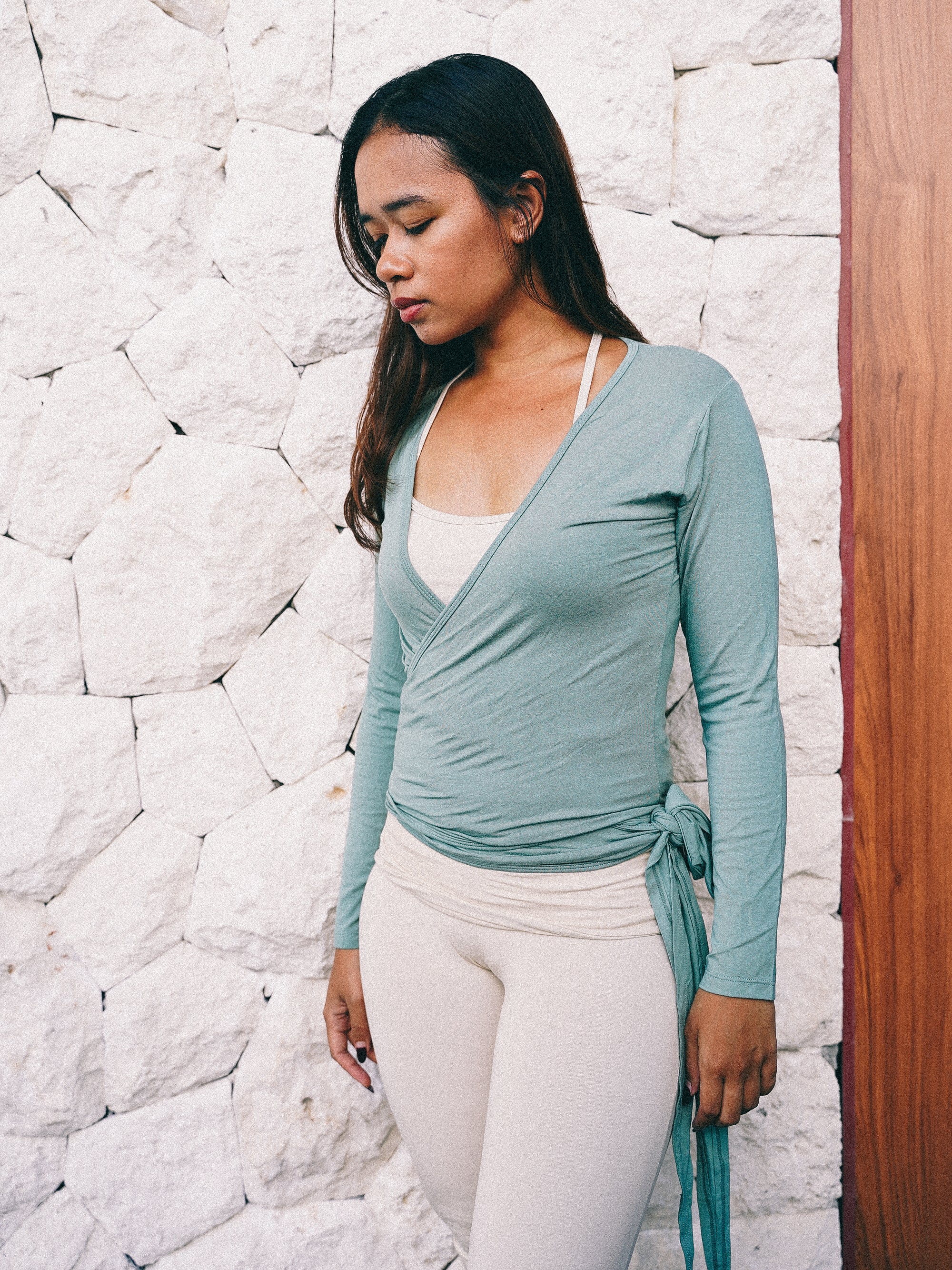 The Althéa Wrap Top